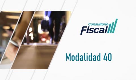 Modalidad 40