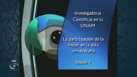 01.- La participación de la mujer en la vida Universitaria