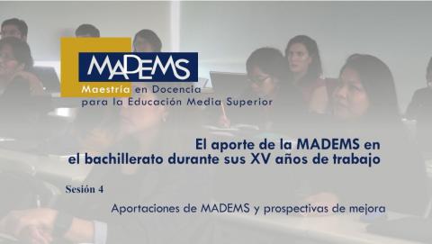 Aportaciones de MADEMS y prospectivas de mejora